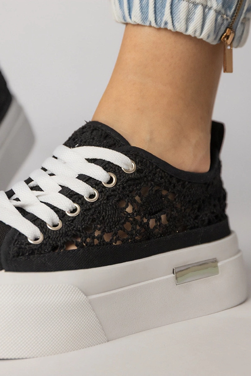 Zapatillas deportivas de mujer negras...