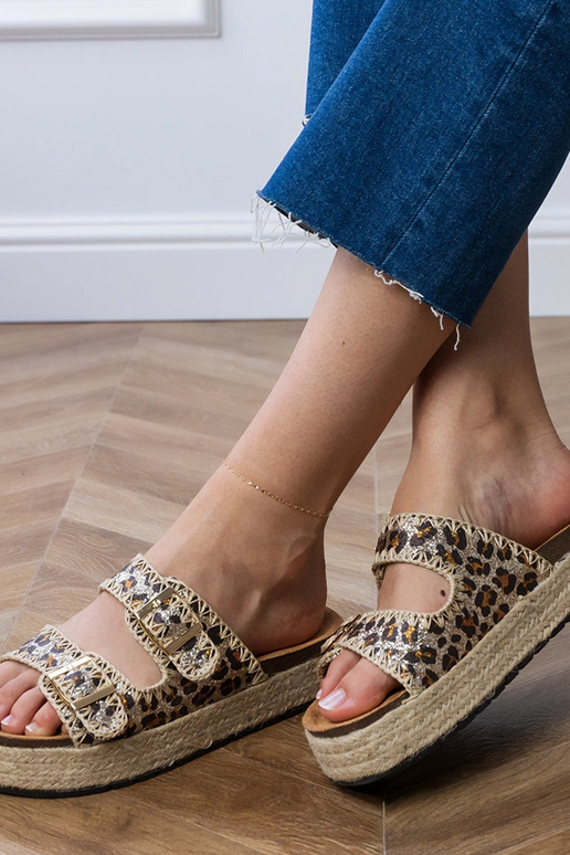 Induri espadrilles brillantes de...