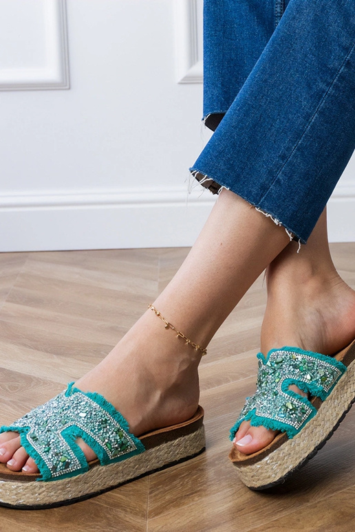 Najros espadrilles verdes con...