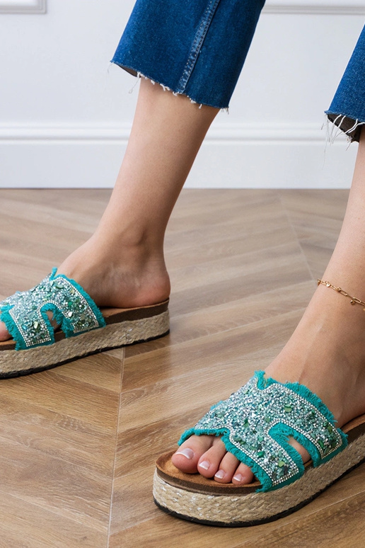 Najros espadrilles verdes con...