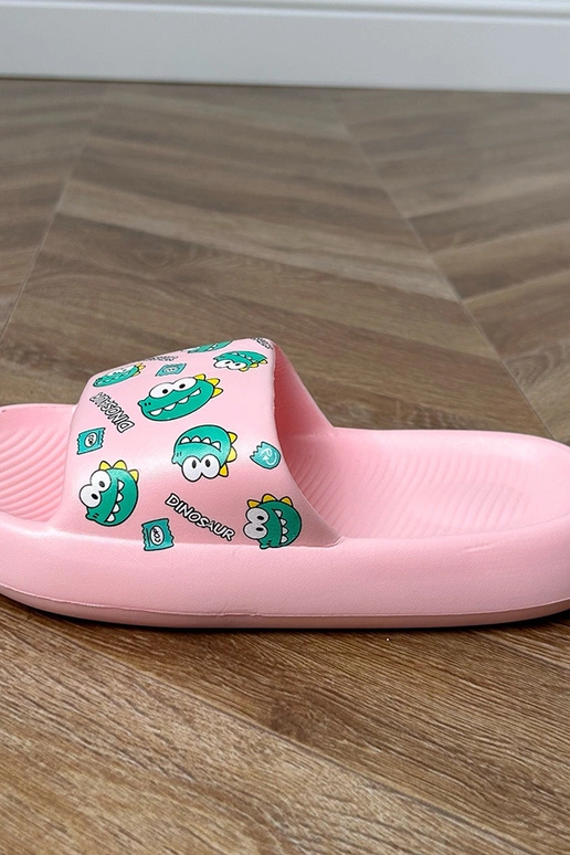 Chanclas infantiles rosas con...