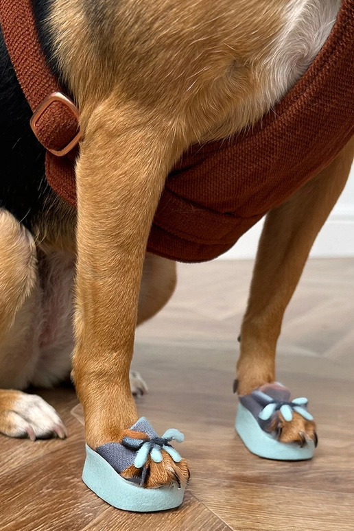 Chancletas rosas con hebillas sobre... Chancletas rosas con hebillas sobre...