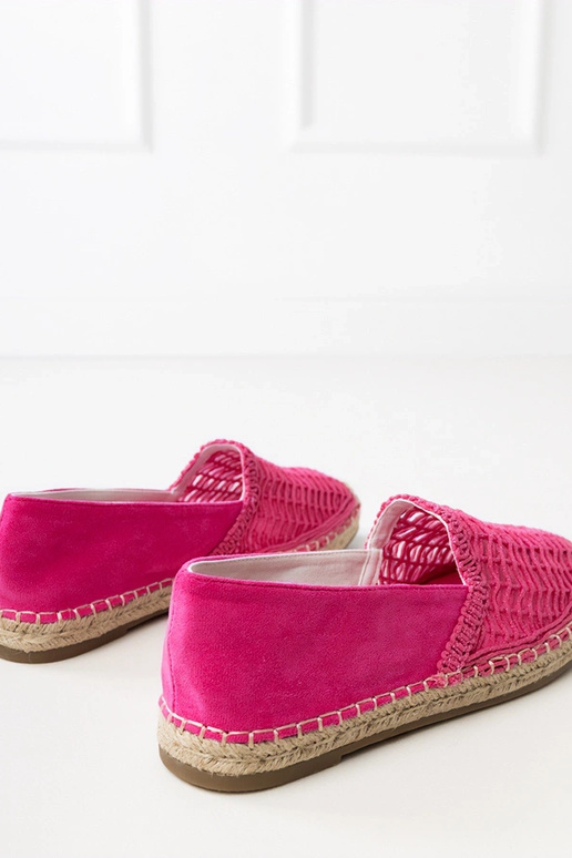 Espadrilles caladas rosas en...