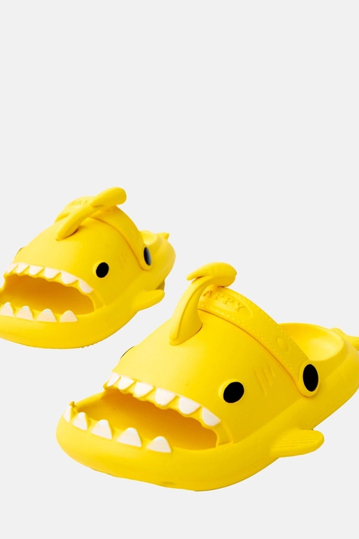 Zapatillas infantiles amarillas con...