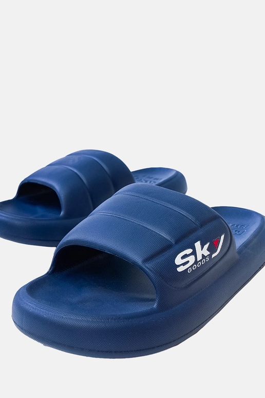 Zapatillas de goma azul marino para...