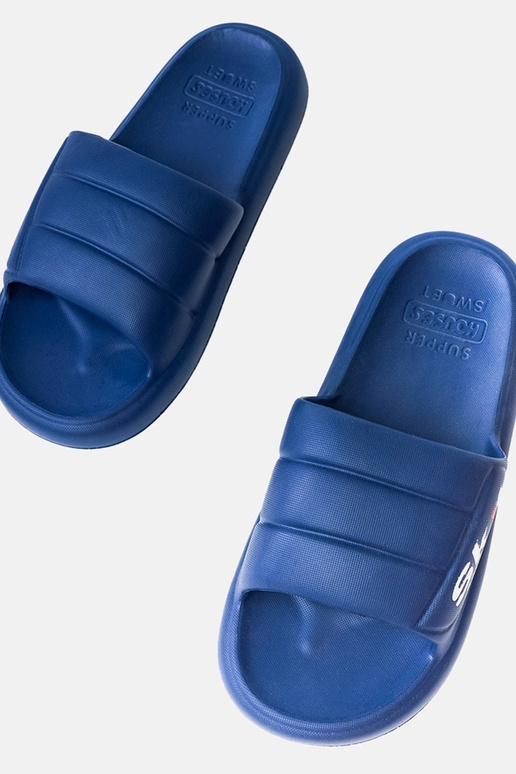 Zapatillas de goma azul marino para...