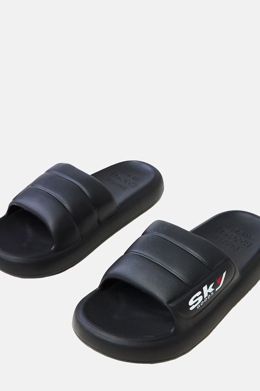 Zapatillas de goma negras para...