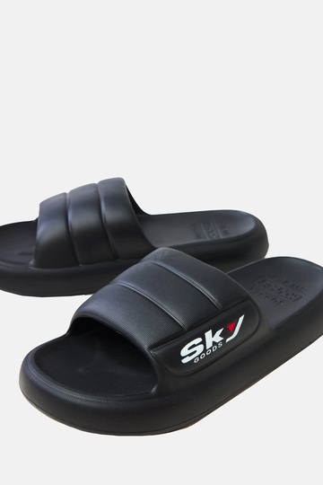 Zapatillas de goma negras... 2