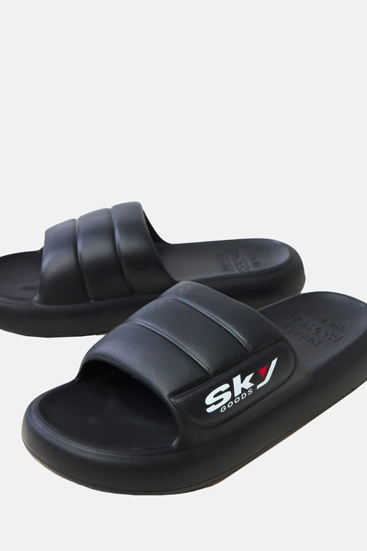 Zapatillas de goma negras para...