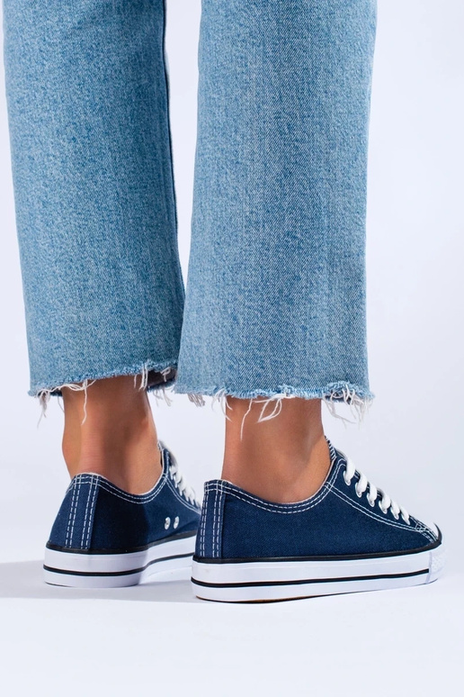 Zapatos de mujer azul oscuro Shelovet