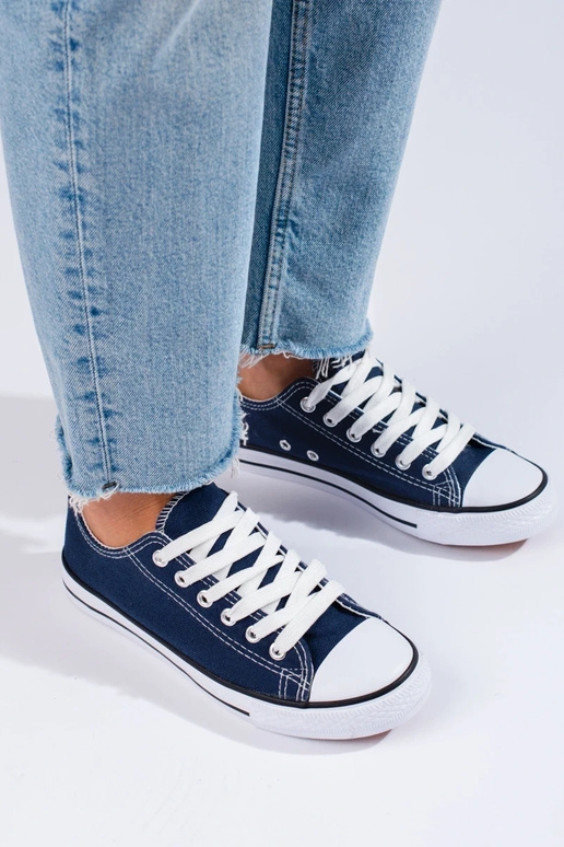 Zapatos de mujer azul oscuro Shelovet