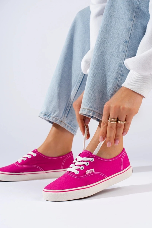 Zapatos rosa brillante Shelovet