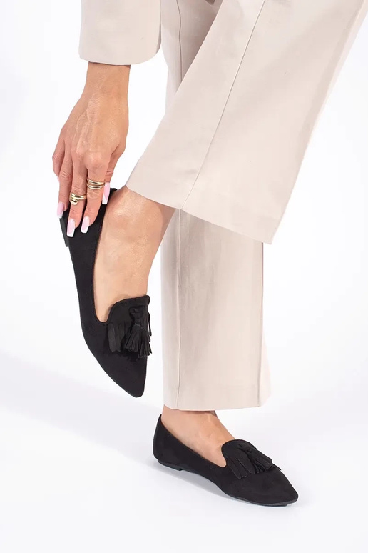 Mocasines con borlas