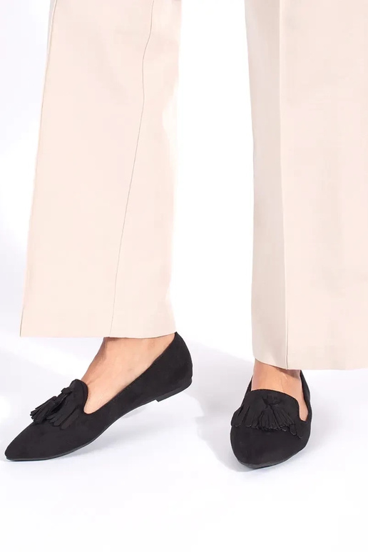 Mocasines con borlas