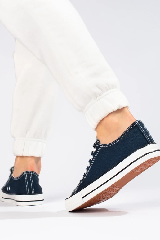 Zapatos de mujer Shelovet color azul.