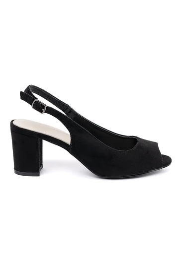 Sandalias de ante con tacones