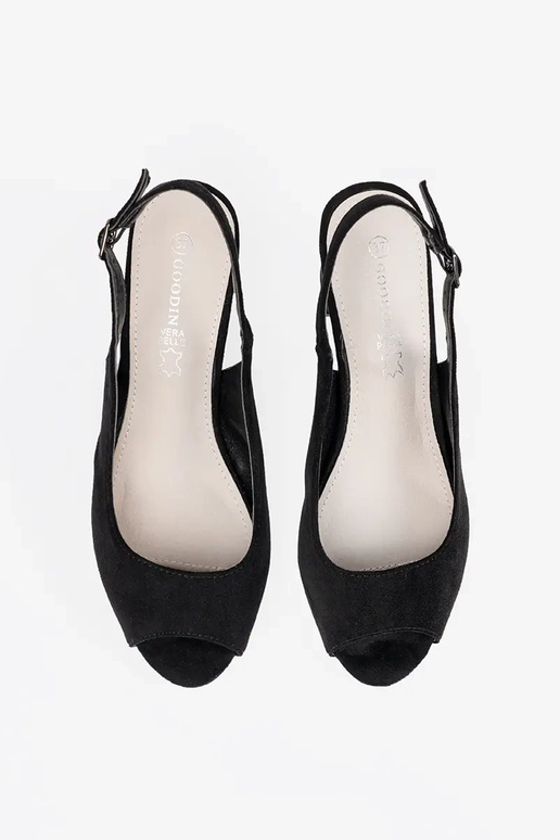 Sandalias de ante con tacones