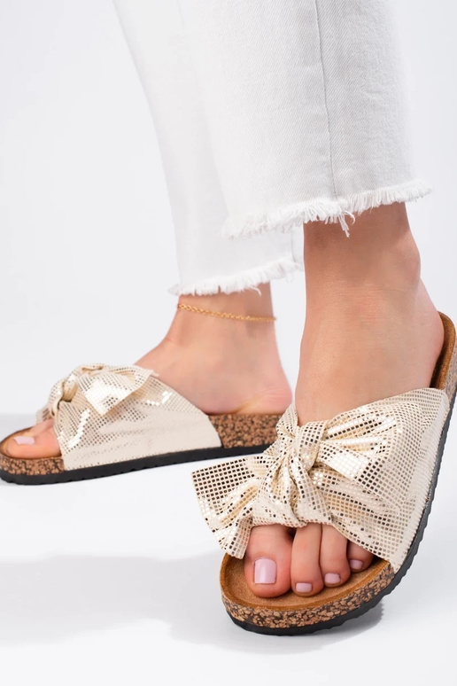 Pantuflas cómodas con cinta Shelovet