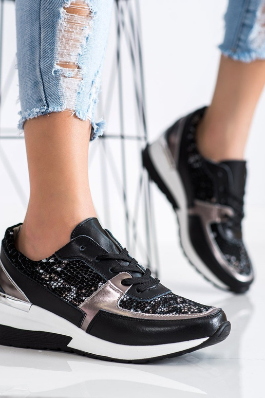 snekarsy color negro Shelovet snekarsy color negro Shelovet