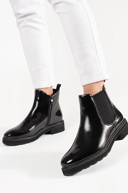 BOTINES NEGROS CLÁSICOS SERGIO LEONE