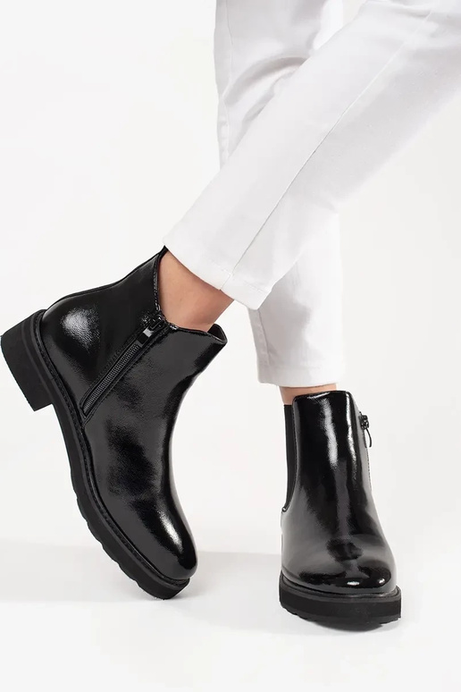 BOTINES NEGROS CLÁSICOS SERGIO LEONE