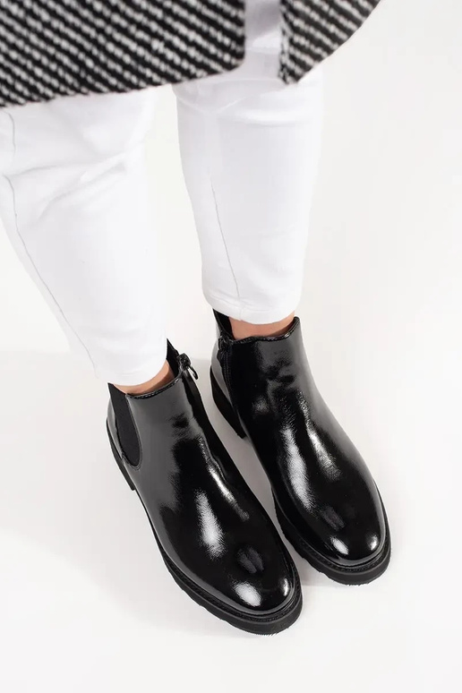 BOTINES NEGROS CLÁSICOS SERGIO LEONE