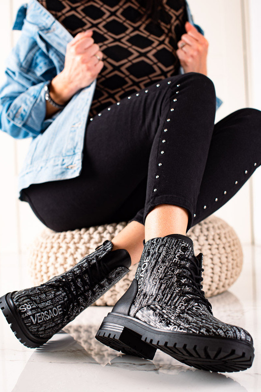 botas con estampado para mujer en... botas con estampado para mujer en...