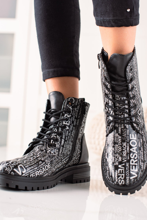 botas con estampado para mujer en... botas con estampado para mujer en...