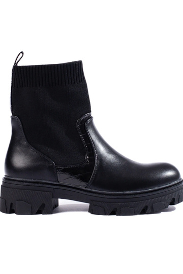 Botines de mujer con parte...