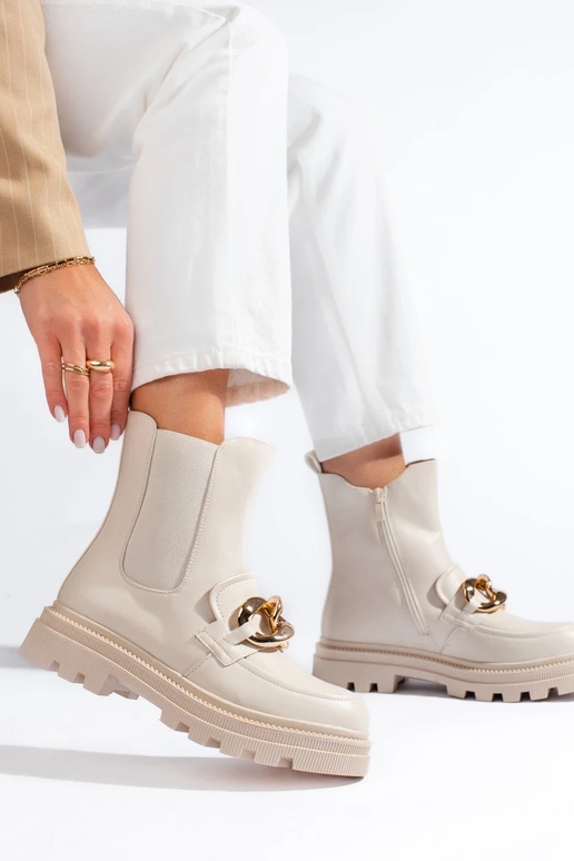 Botas de mujer con plataforma en...