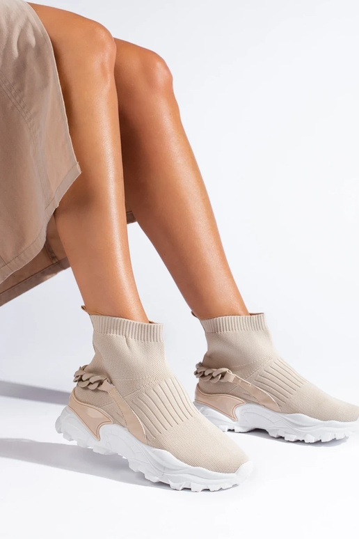 Zapatos de ocio mujer Shelovet beige