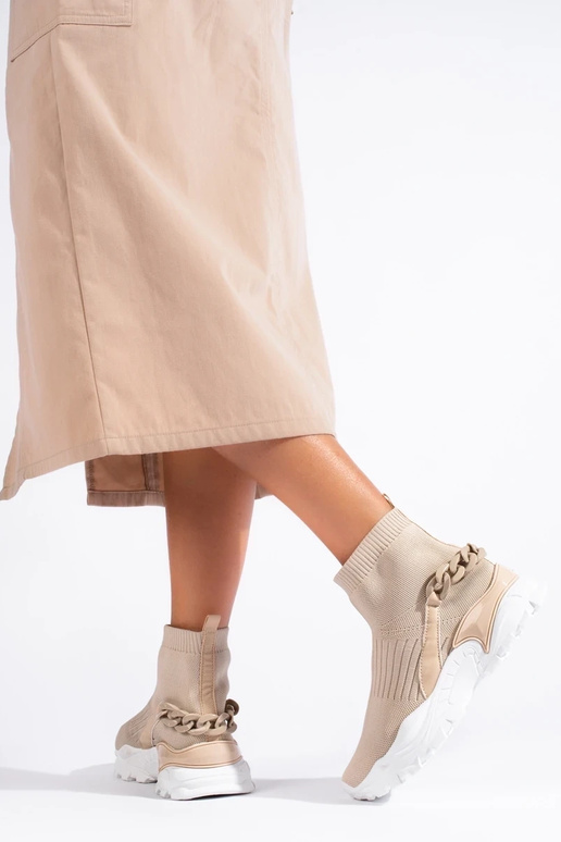 Zapatos de ocio mujer Shelovet beige