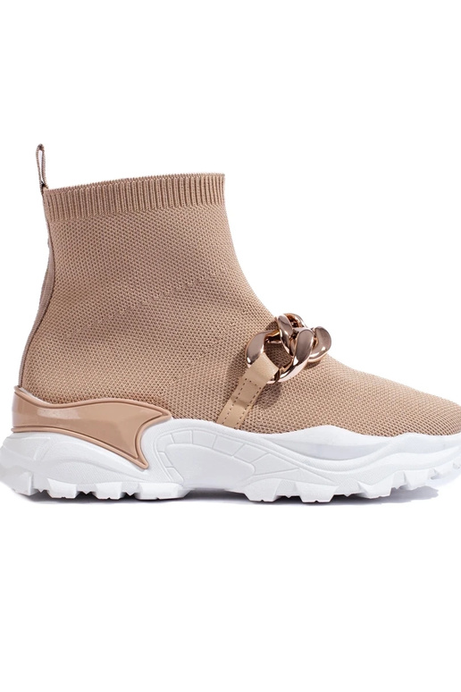 Zapatillas modelo zapatos con cadena... Zapatillas modelo zapatos con cadena...