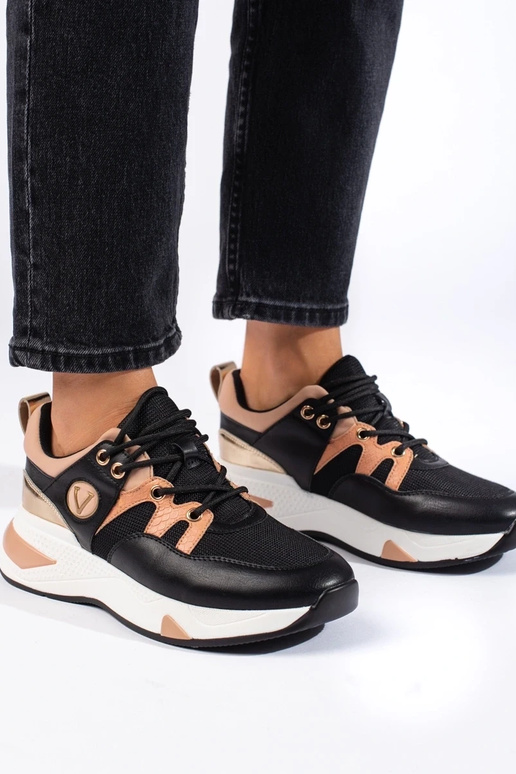 Zapatillas modelo zapatos Vinceza negro-