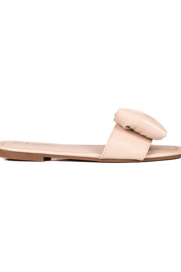 Pantuflas beige Pantuflas...