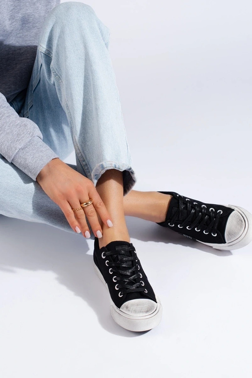 Zapatos mujer Big Star JJ274354 negro