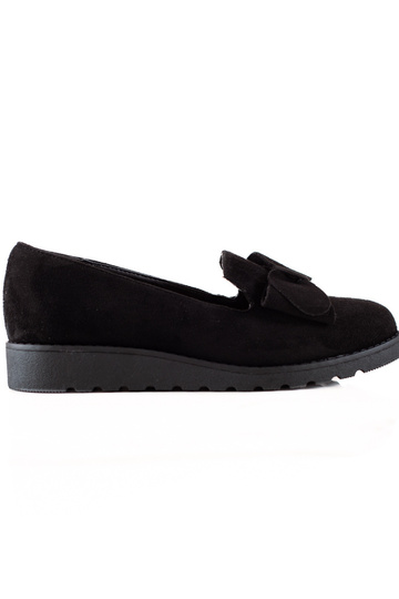 botines de ante con cinta