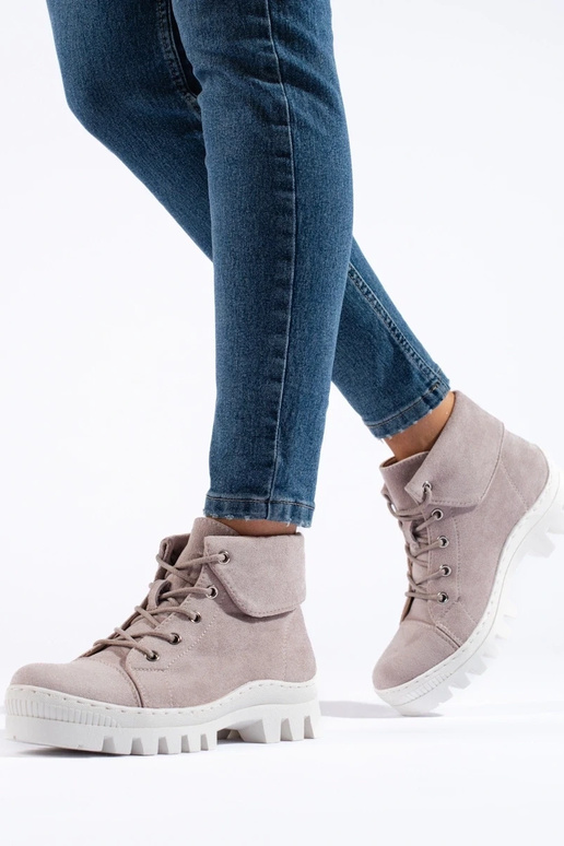 Zapatos de mujer violeta claro...