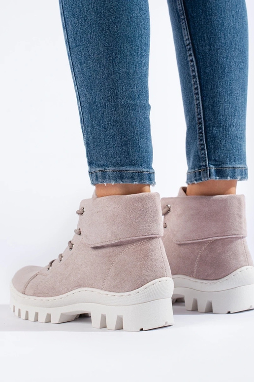 Zapatos de mujer violeta claro...