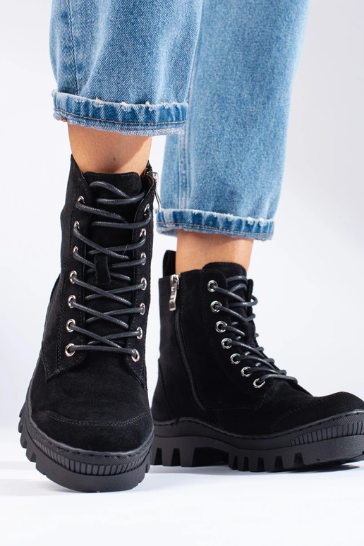 con cordones zapatos de mujer...