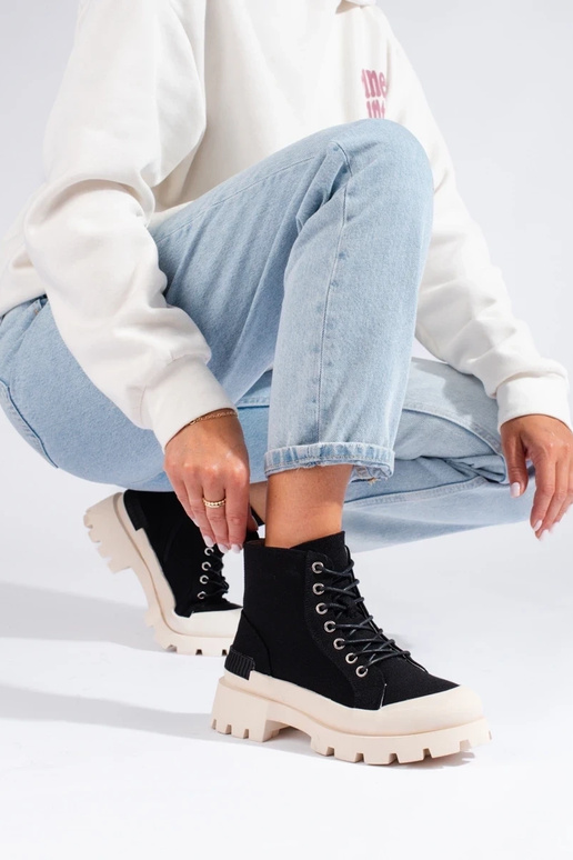 botas con plataforma mujer S.Barski...