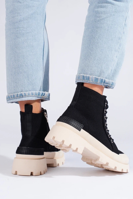 botas con plataforma mujer S.Barski...