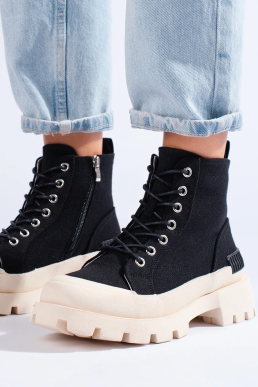 botas con plataforma mujer S.Barski...