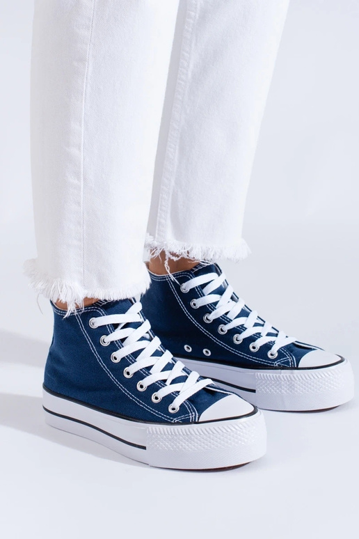 zapatos casuales con suela de plataforma