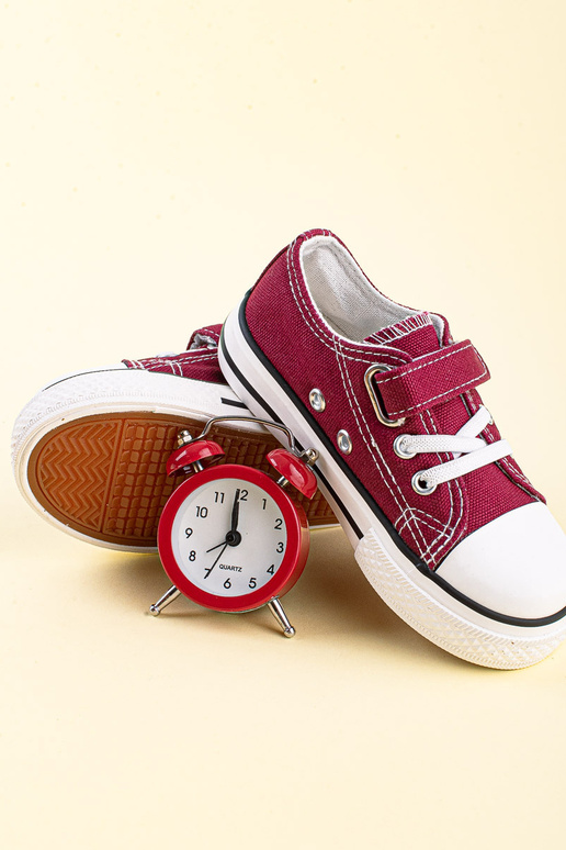 zapatos ocio Vico color burdeos