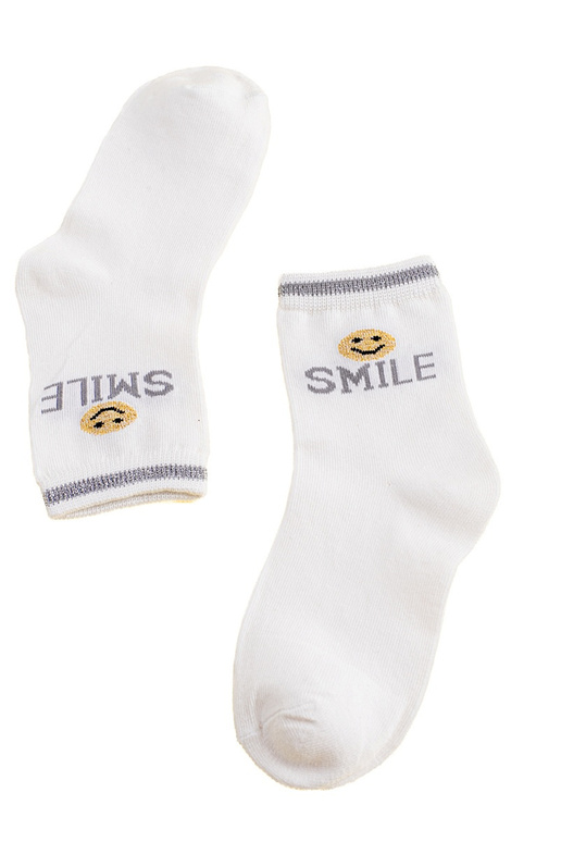 Calcetines Shelovet color blanco Smile Calcetines Shelovet color blanco Smile
