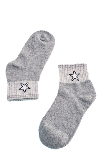 Calcetines Shelovet color gris