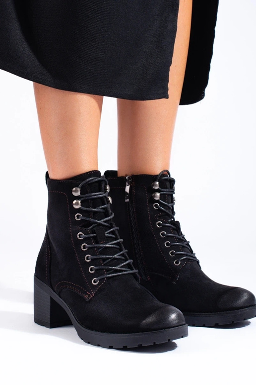 zapatos de tacón con cordones para...