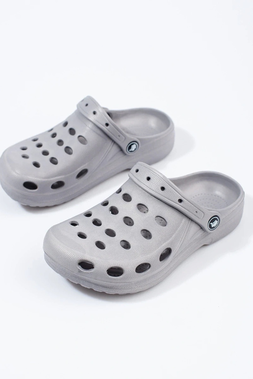 Pantuflas Shelovet color gris