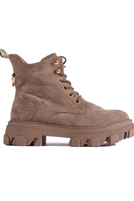 zapatos de mujer de ante con suela...